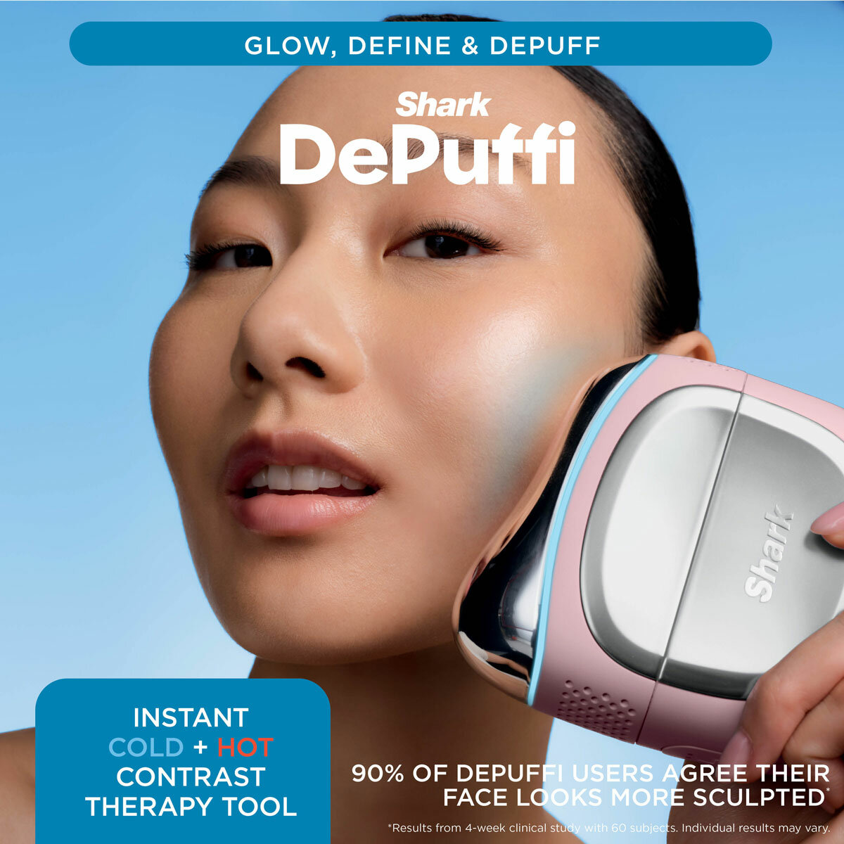 Lifestyle image of instant cold + hot contrast therapy tool