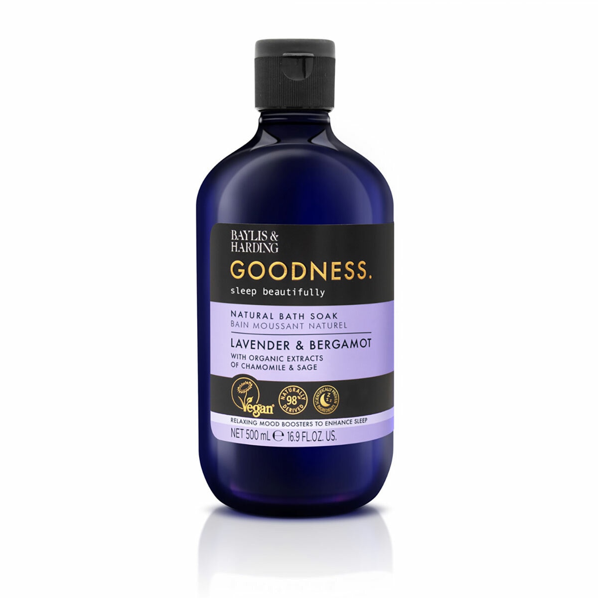 Baylis & Harding Goodness Sleep Soak - Lavender & Bergamont 4 x 500ml