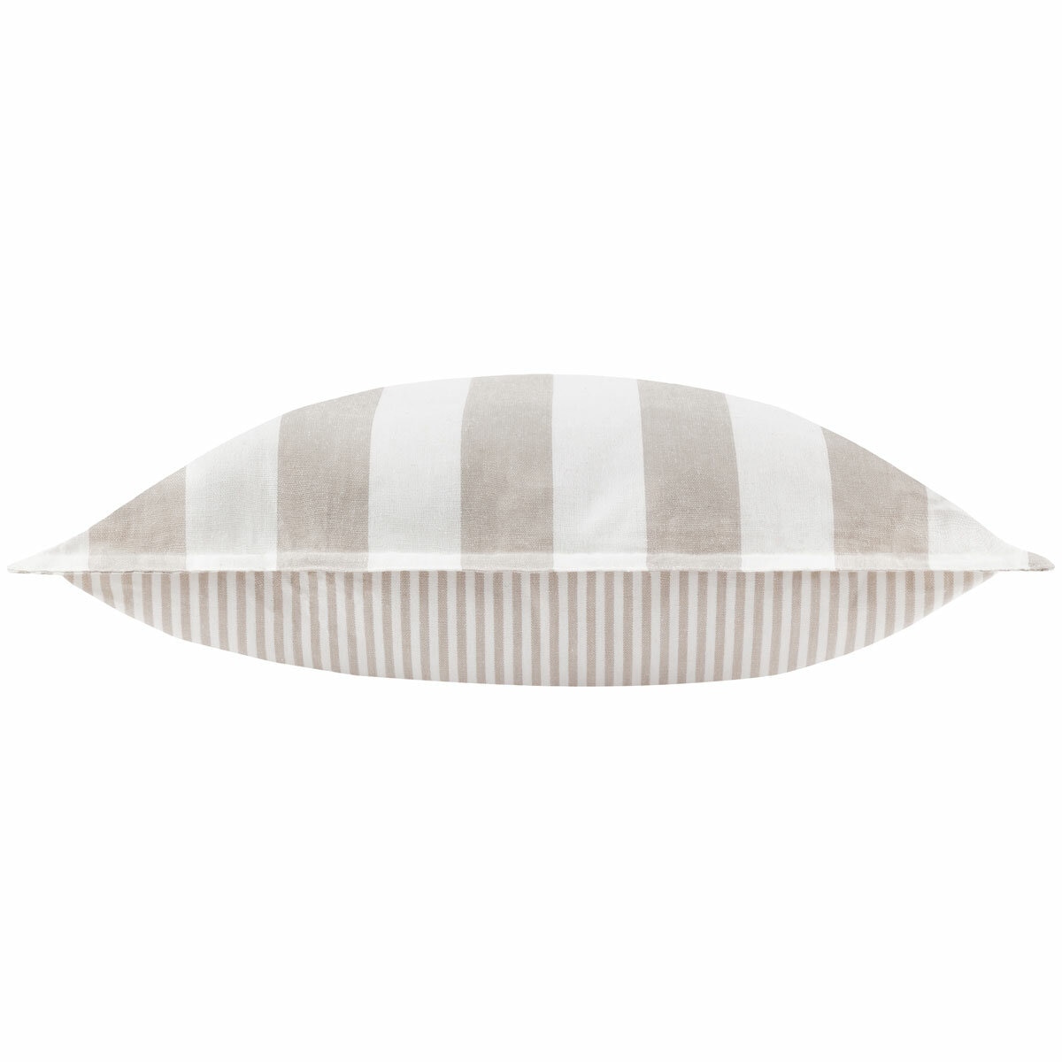 Yard Hayle Beige Striped Indoor Outdoor Cushion, 50 x 50 cm
