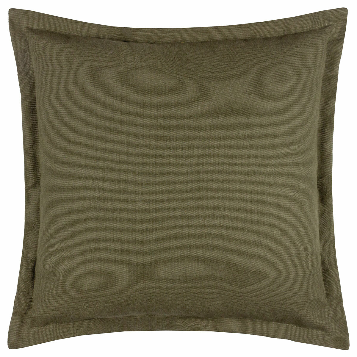 Yard Holmfirth Khaki Canvas Indoor Outdoor Cushion, 45 x 45 cm