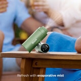 Lifestyle image of Shark ChillPill 3-in-1 Fan, Mist & instaChill System with evaporative mist