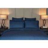 Belledorm 540 Thread Count Cotton 3 Piece Bed Set, King in Navy