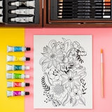 Art 101 All Media Artist Set - 154 Pieces