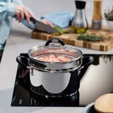 Tramontina Stainless Steel Steamer Set, 20cm / 3.4L