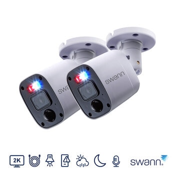 Swann 2 x 4K Bullet Add on Camera SWPRO-2KMQBPK2-EU