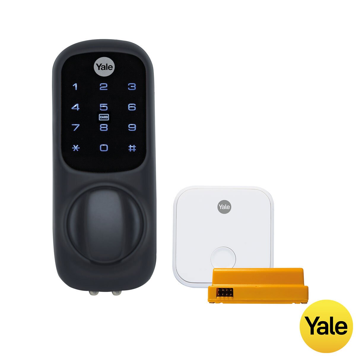 Yale Keyless Smart Lock with Connect Kit in Black Costc...