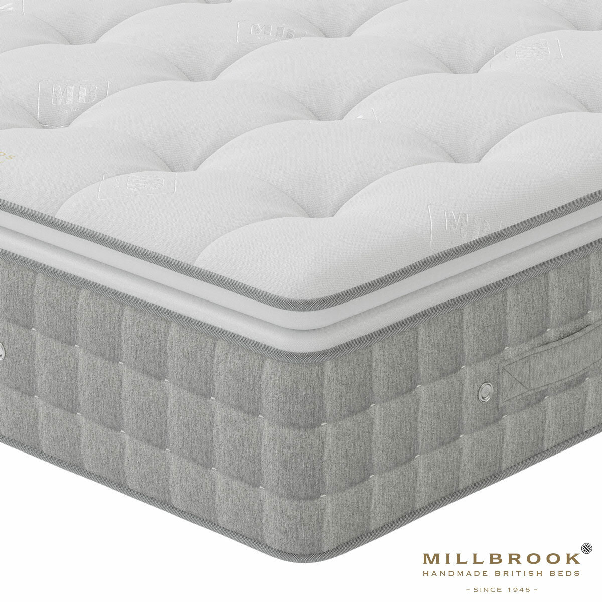 Millbrook Natural Luxury 11,000 Pillowtop Mattress, 2 Firmness Ratings in 5 Sizes Millbrook Natural Luxury 11,000 Pillowtop Mattress, 2 Firmness Ratings in 5 Sizes