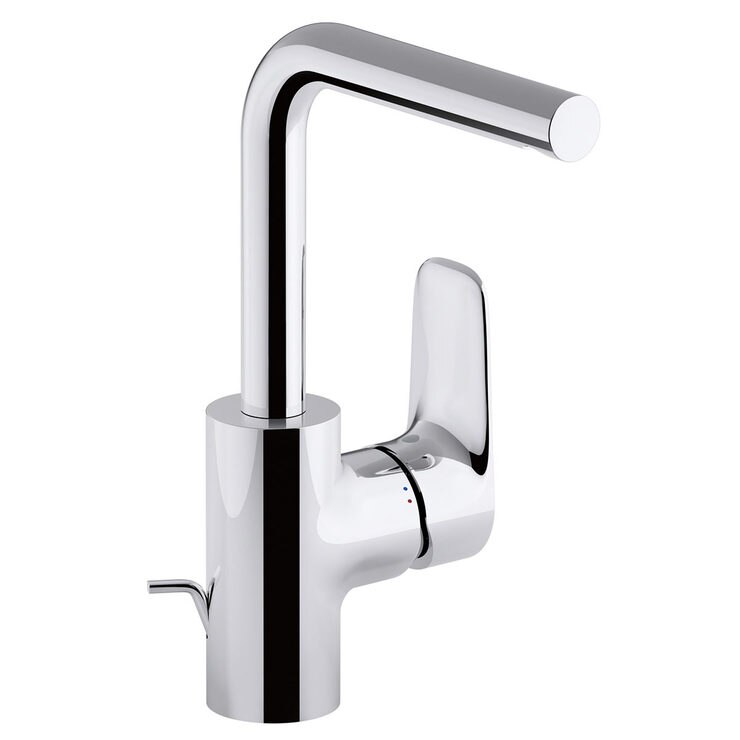 Kohler Hone Stainless Steel Sink with Draining Board and Aleo Single