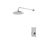 Cut out image of shower on white background