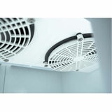 Contender RUG047 783L Commercial Hinged Double Glass Door Fridge, E Rated in White