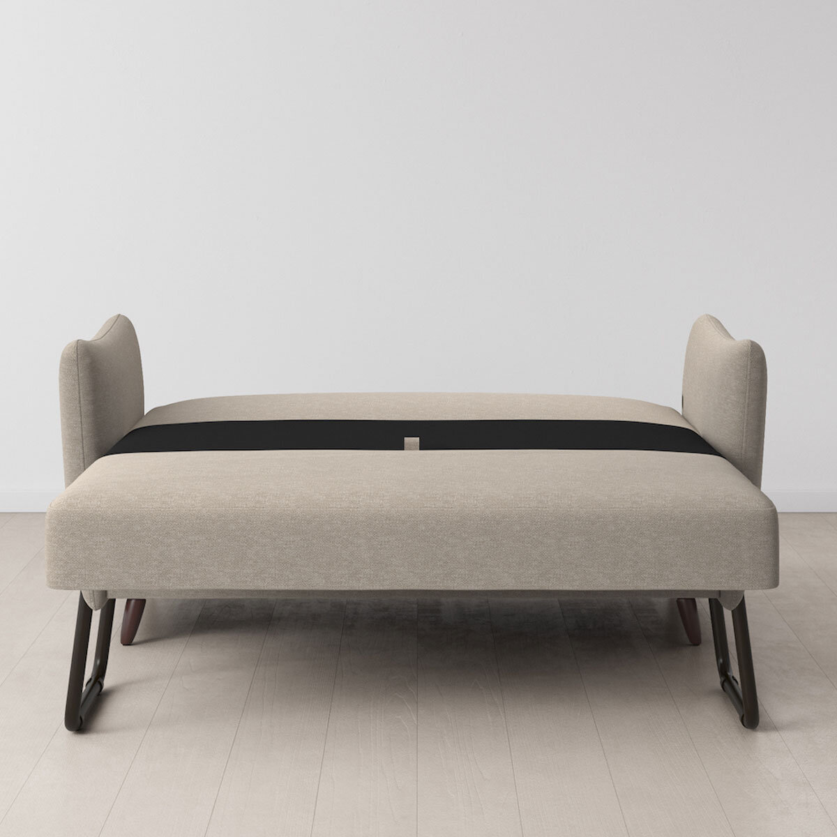 Swyft Model 08 Light Grey Linen Double Sofa Bed
