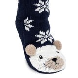 Jane & Bleecker Ladie's Critter Sock 2 Pack in Polar Bear and Seal