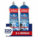 Finish Rinse Aid Original, 2 x 800ml Finish Rinse Aid Original, 2 x 800ml
