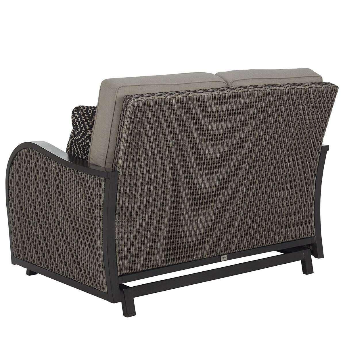 Agio Park Falls Loveseat Glider with Cushions Costco UK
