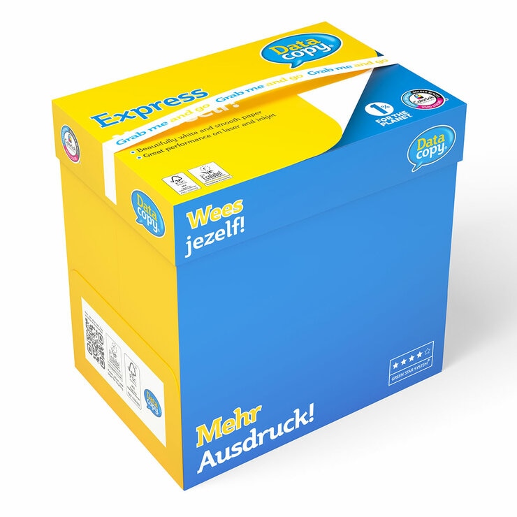 Xerox Data Copy ECF A4 210x297mm 100gsm, 1 Box of 2500 Sheets (5 Reams of 500 Sheets) Xerox Data Copy ECF A4 210x297mm 100gsm, 1 Box of 2500 Sheets (5 Reams of 500 Sheets)