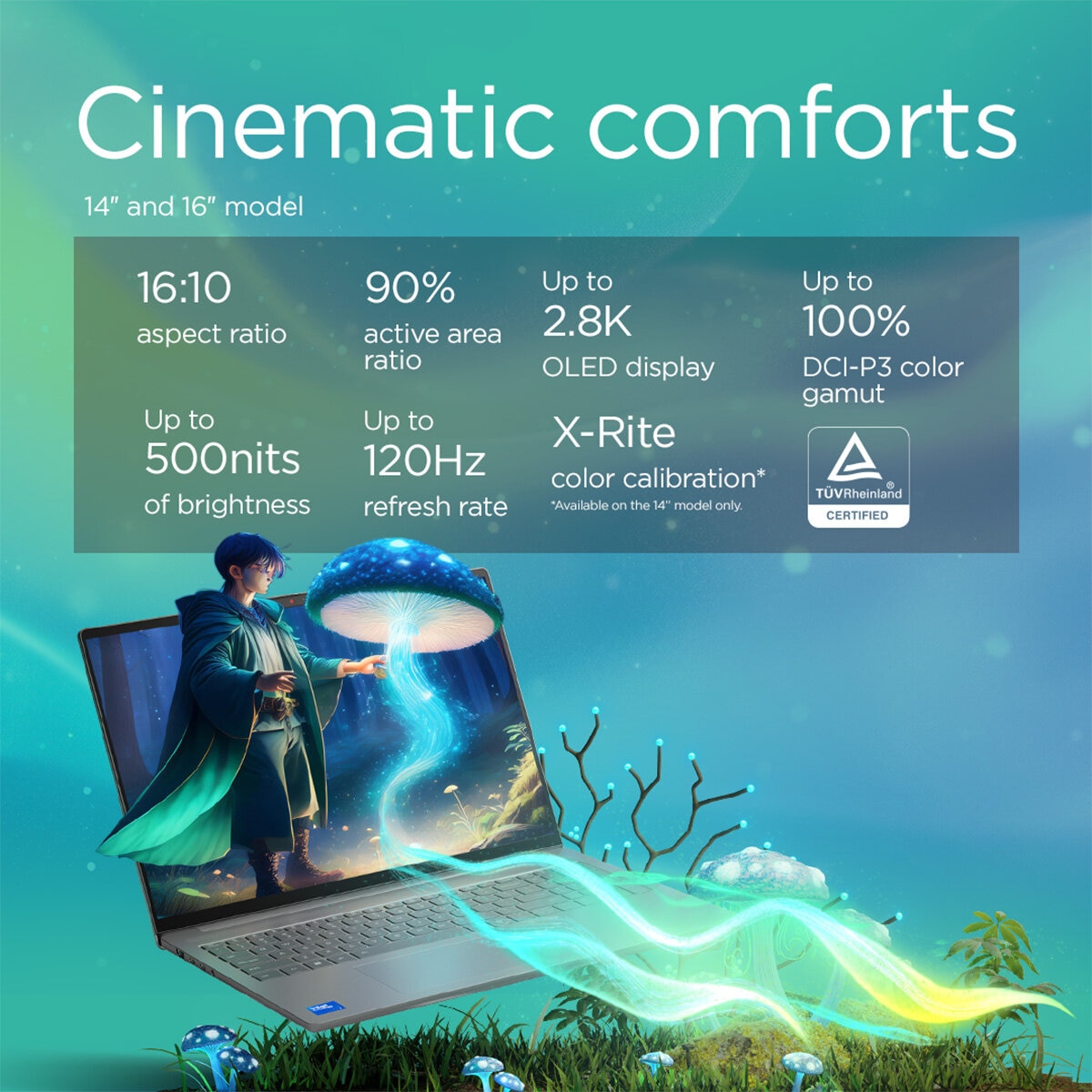 Lenovo IdeaPad Slim 5, Intel Core i7, 16GB RAM, 512GB SSD, 14 Inch Laptop, 83HR00BGUK