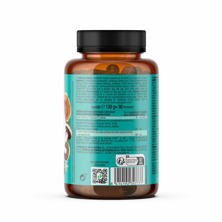 Weider Mushroom Complex, 180 Count