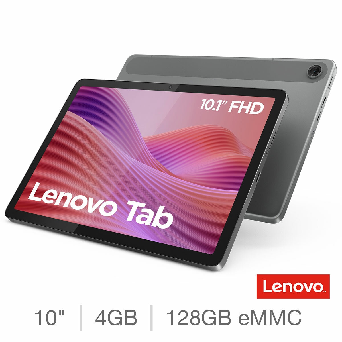 Lenovo Tab, 4GB RAM, 128GB eMMC, 10.1 inch Tablet with Case, ZAEJ0082GB Lenovo Tab, 4GB RAM, 128GB eMMC, 10.1 inch Tablet with Case, ZAEJ0082GB