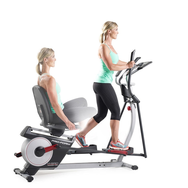 proform elliptical and recumbent bike combo