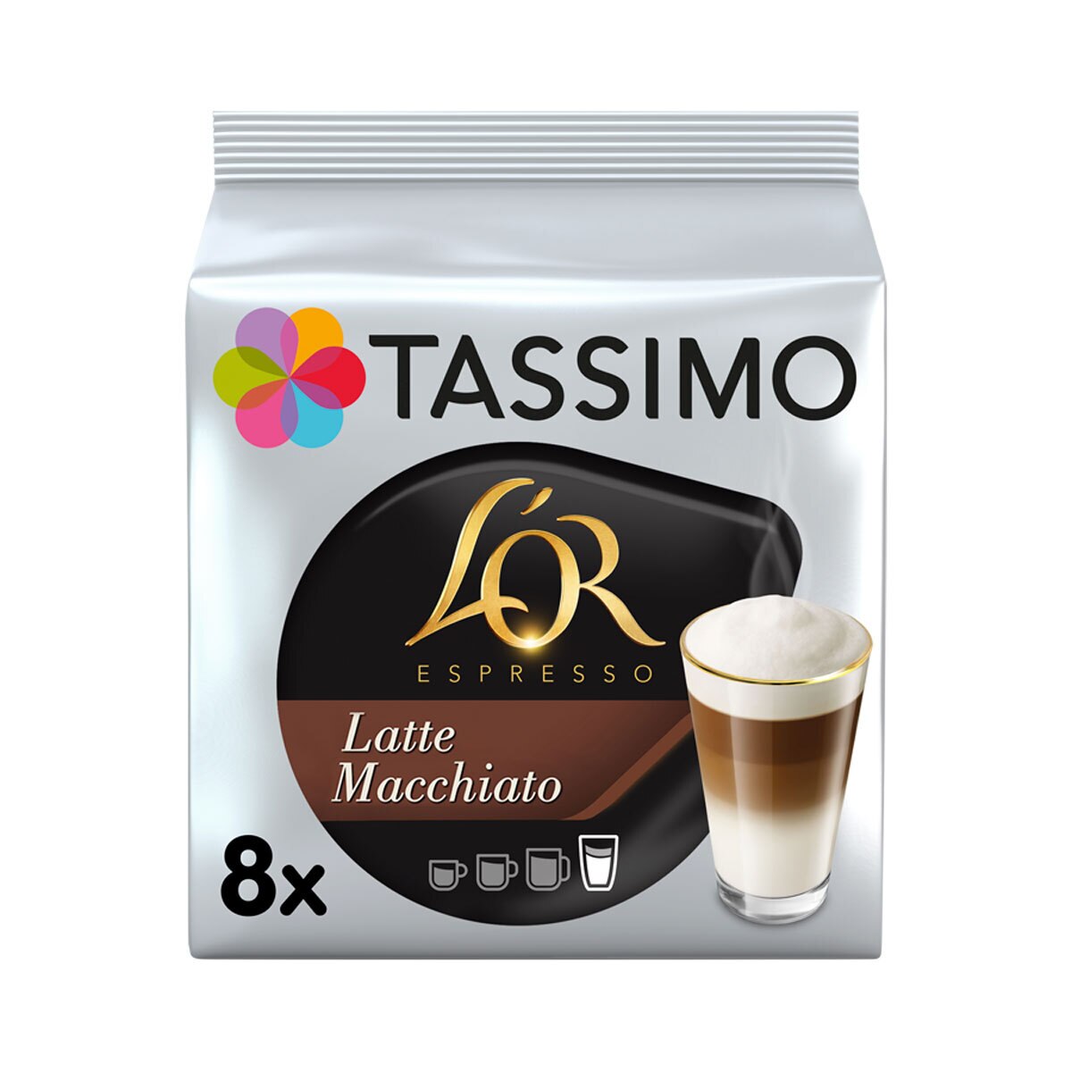 Tassimo L'OR Latte Macchiato Coffee Pods, 40 Servings Costco UK