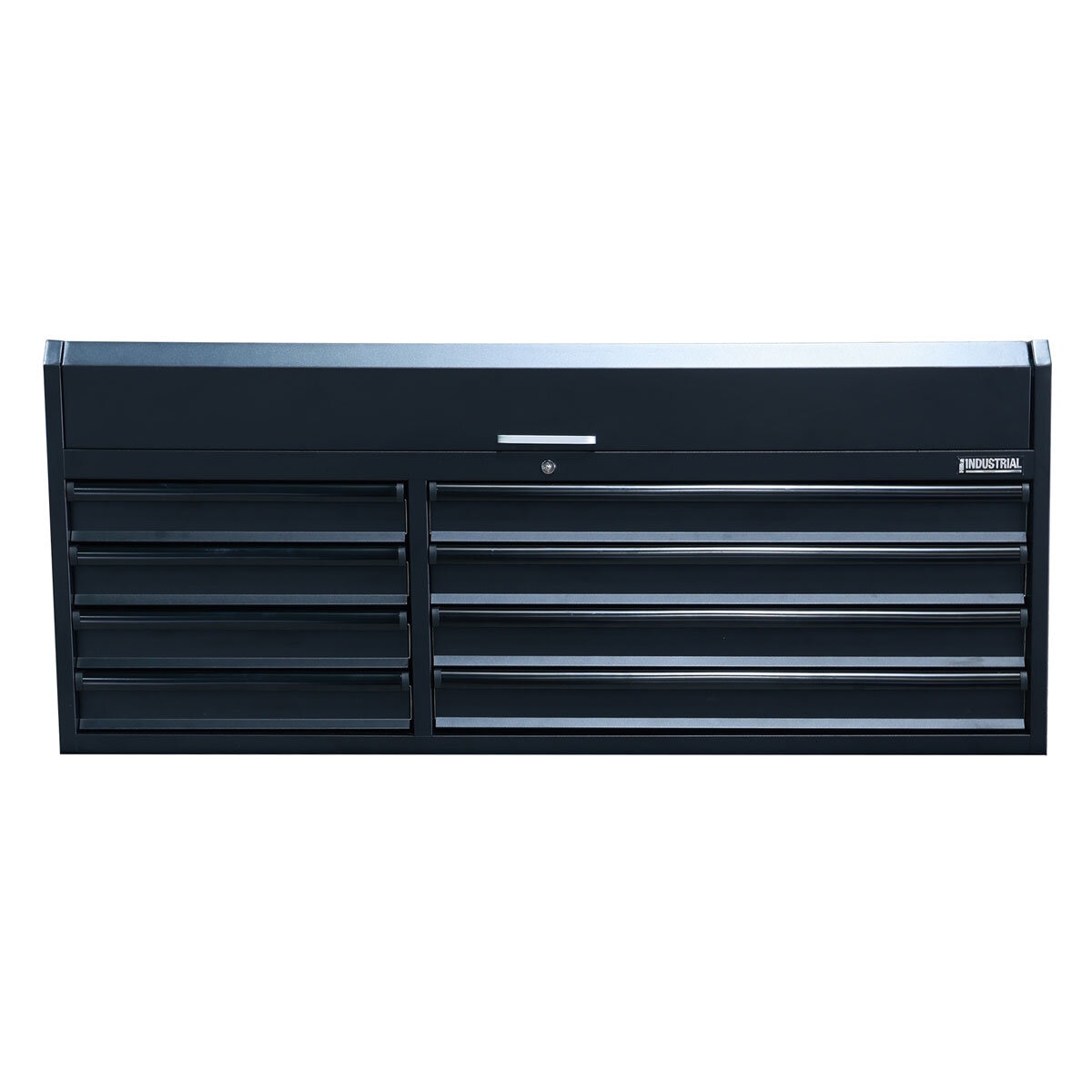 Close up detailed shot of HILKA 55" 8 DRAWER CHEST  TOOL CHEST ITC55