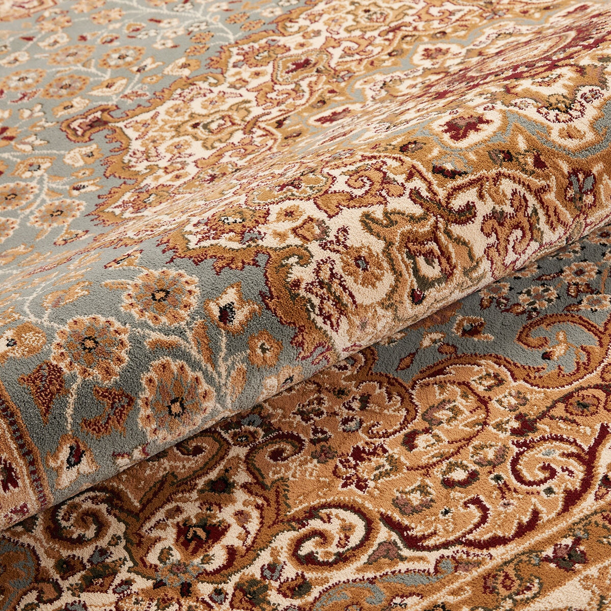 Concept Looms Grand Heritage GH101 Blue Rug, in 2 Sizes