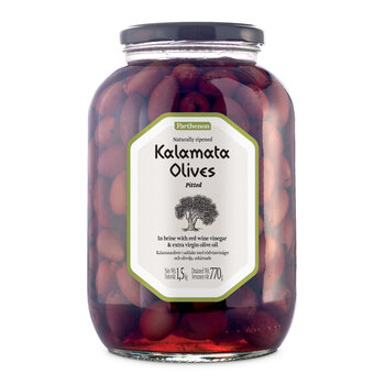 Parthenon Kalamata Pitted Olives, 1.5kg