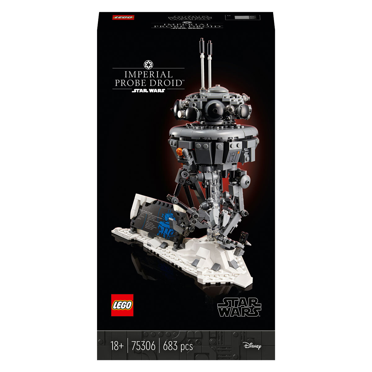 Buy LEGO Imperial Probe Droid Model 75306 Front of Box Image at Costco.co.uk