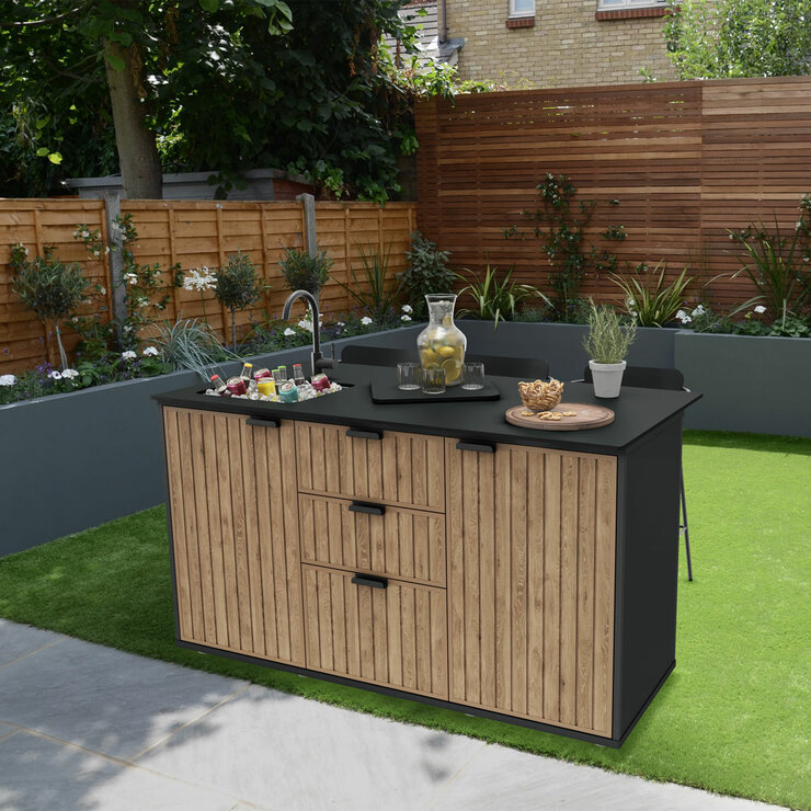 Keter Compact Outdoor Garden Kitchen