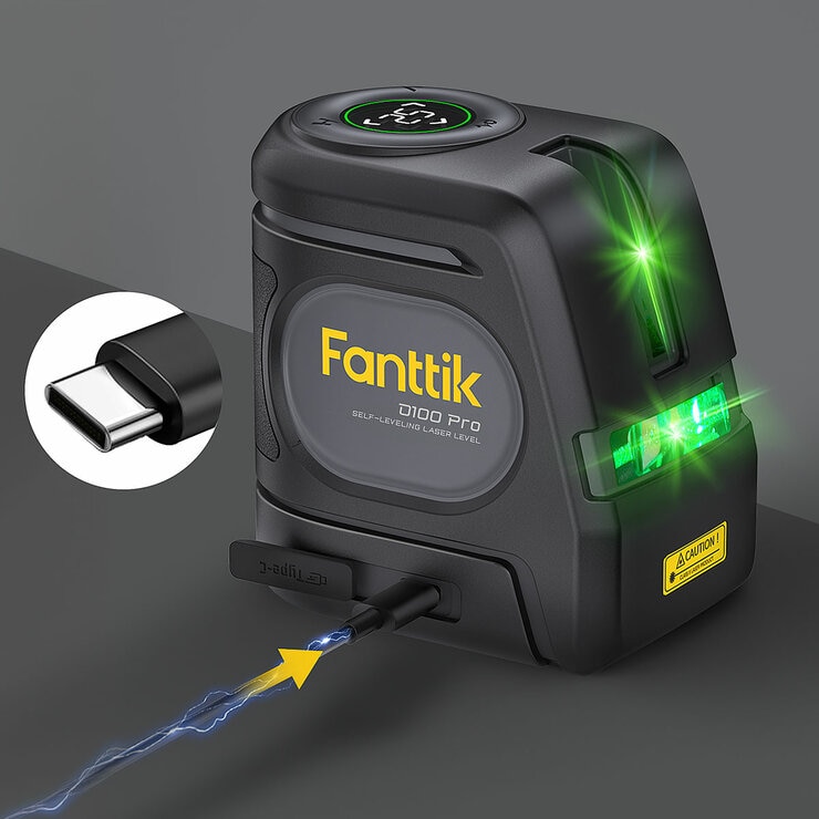 Fanttik D100 PRO Laser Level & Tripod Bundle