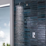Lifestyle image of shower in bathroom setting