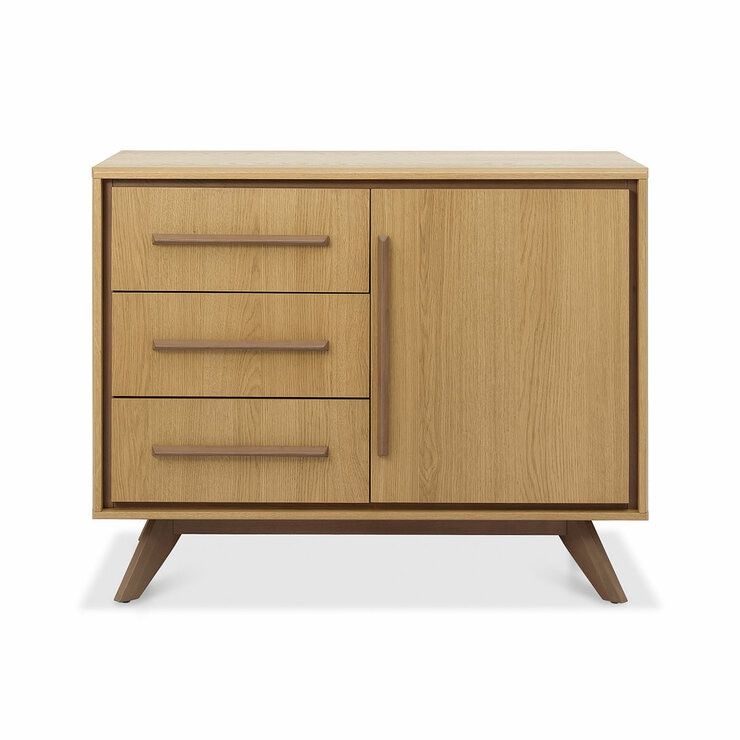 Bentley Designs Kristen Light Oak Small Sideboard