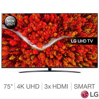 LG 75UP81006L 75 Inch 4K Ultra HD Smart TV