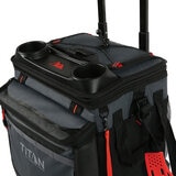 Titan 22.5 Litre (23.7 US Quart) 60 Can Cooler with All Terrain Cart in Grey