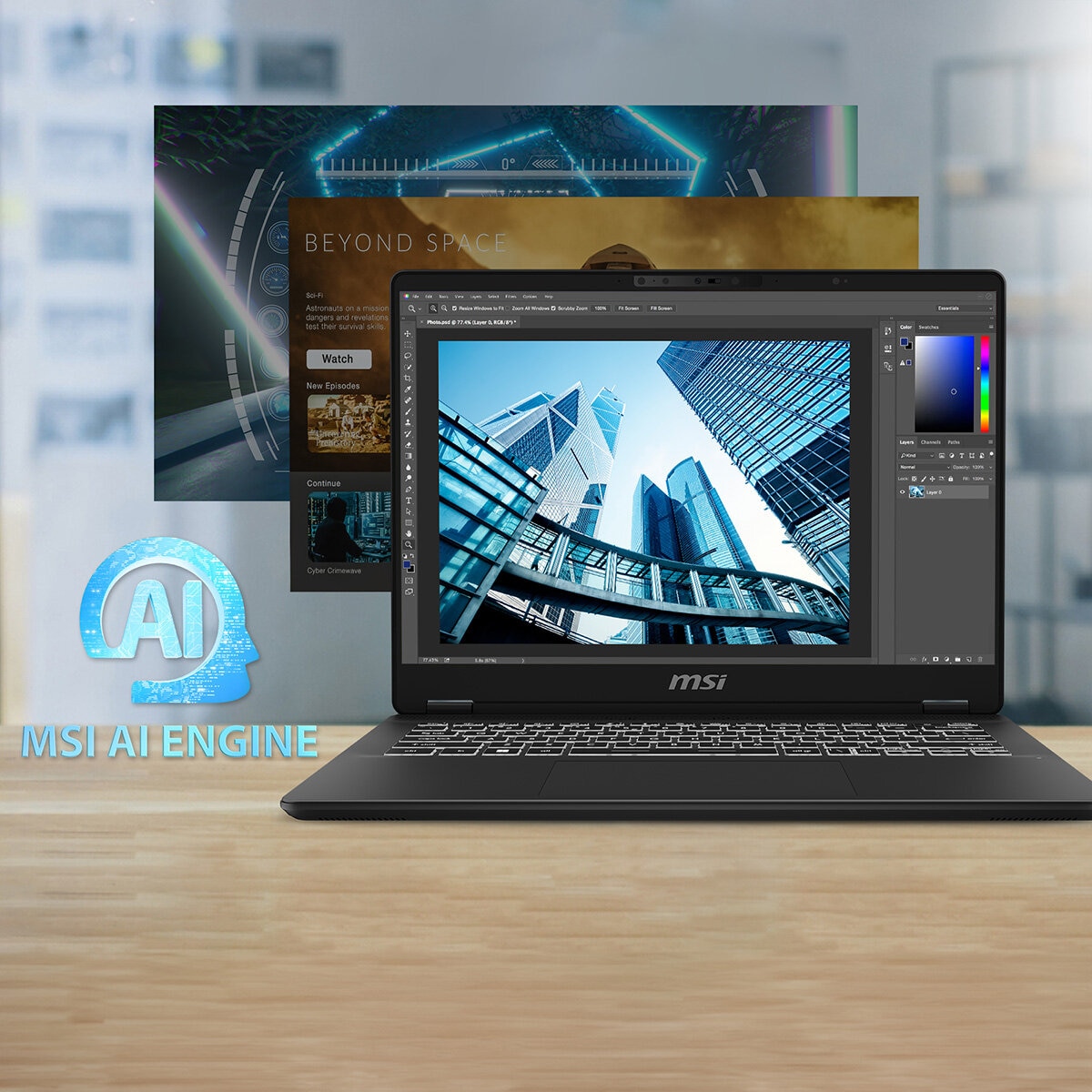 Buy MSI Prestige, Intel Core Ultra 7, 32GB RAM, 1TB SSD, NVIDIA GeForce RTX 3050, 14 Inch Laptop, 9S7-14N211-003  at costco.co.uk 607554