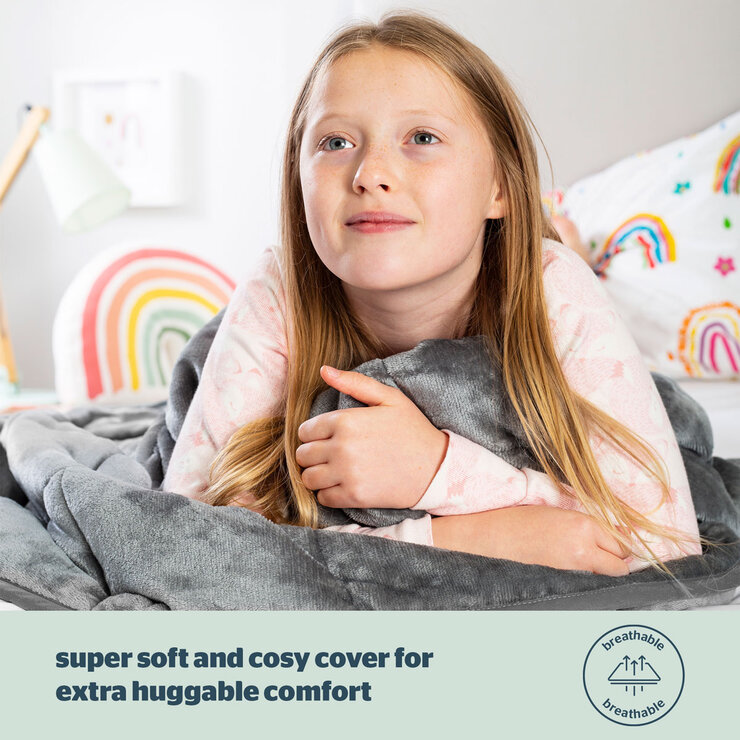 Silentnight Wellbeing Kids Weighted Blanket, 3kg
