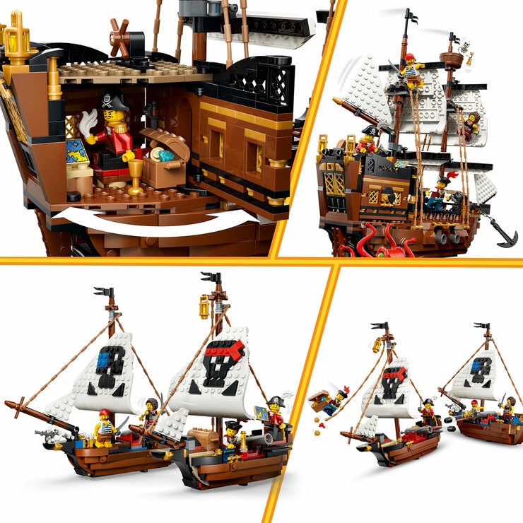 LEGO Creator 3-in-1 Iconic Pirate Ship - Model 31387 (9+ Years) LEGO Creator 3-in-1 Iconic Pirate Ship - Model 31387 (9+ Years)