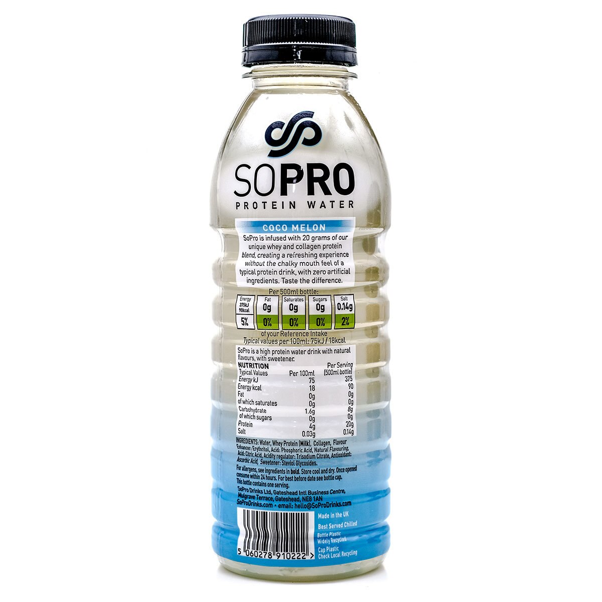 SoPro Coco Melon Protein Water, 12 x 500ml