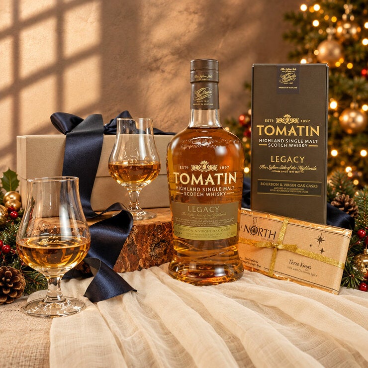 The Tomatin Christmas Whiskey Tipple Hamper