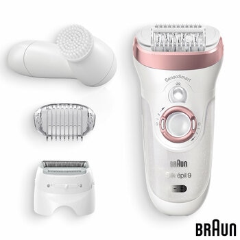 Braun Silk Epilator 9-855 Wet & Dry Epilator Set