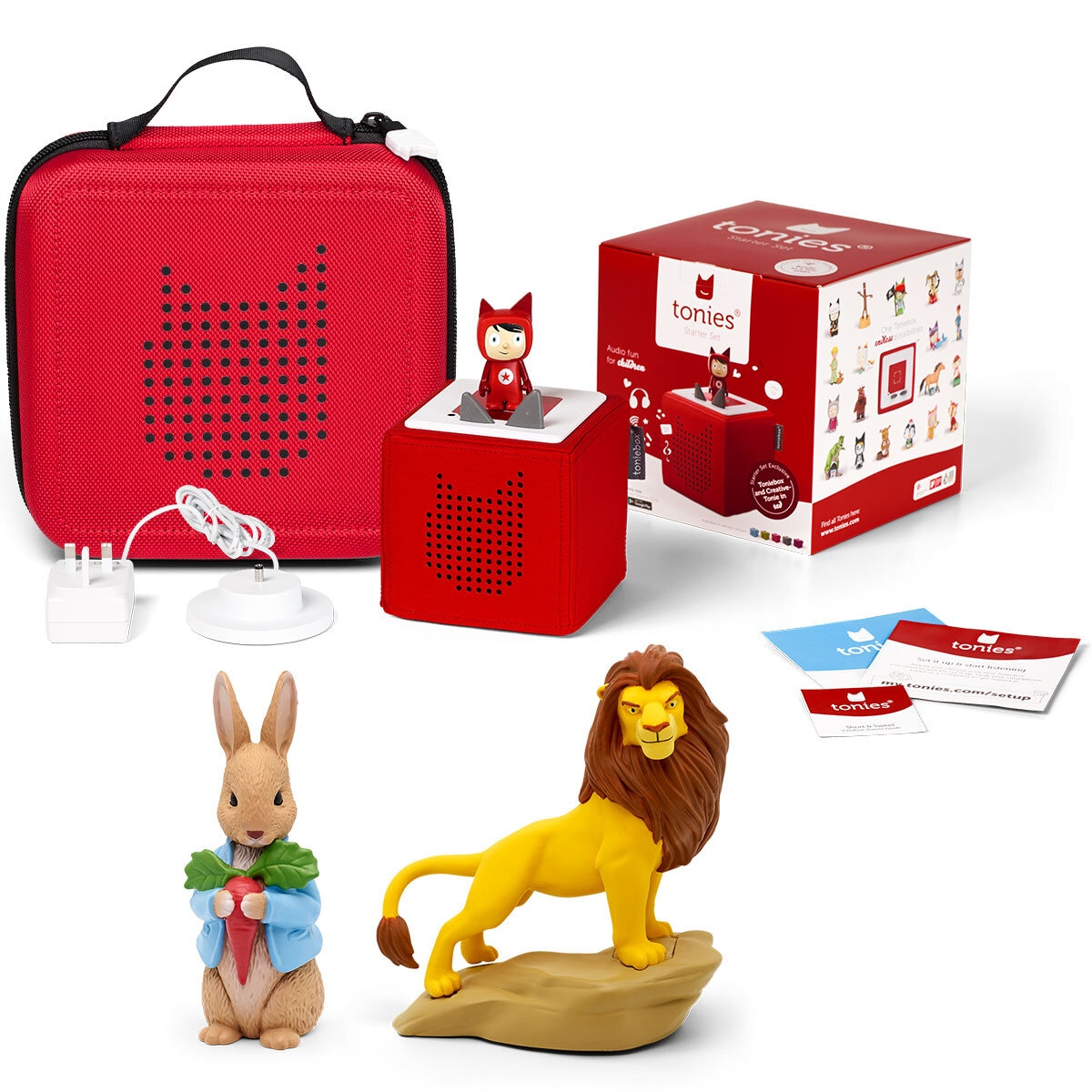 Tonies Toniebox - Red Starter Set