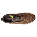 Skechers Mens Delson Camben Trainer in Brown
