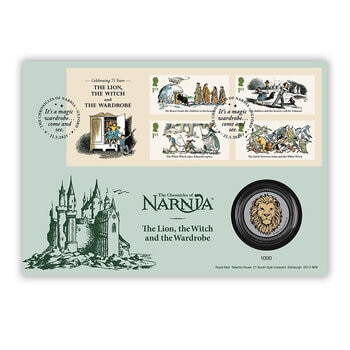 The Chronicles of Narnia Stamps & Medal Cover from Royal Mail®