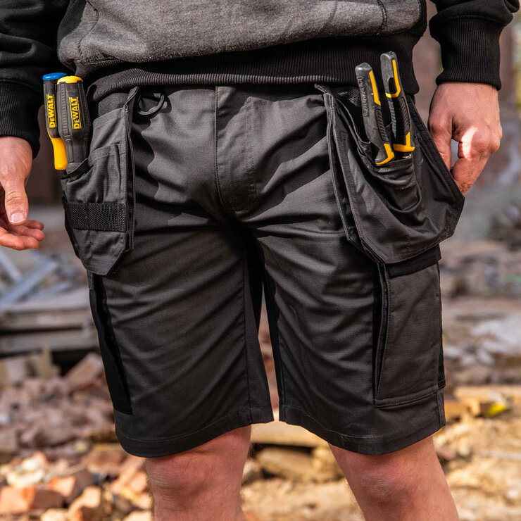 DeWalt Men's Work Short in Black