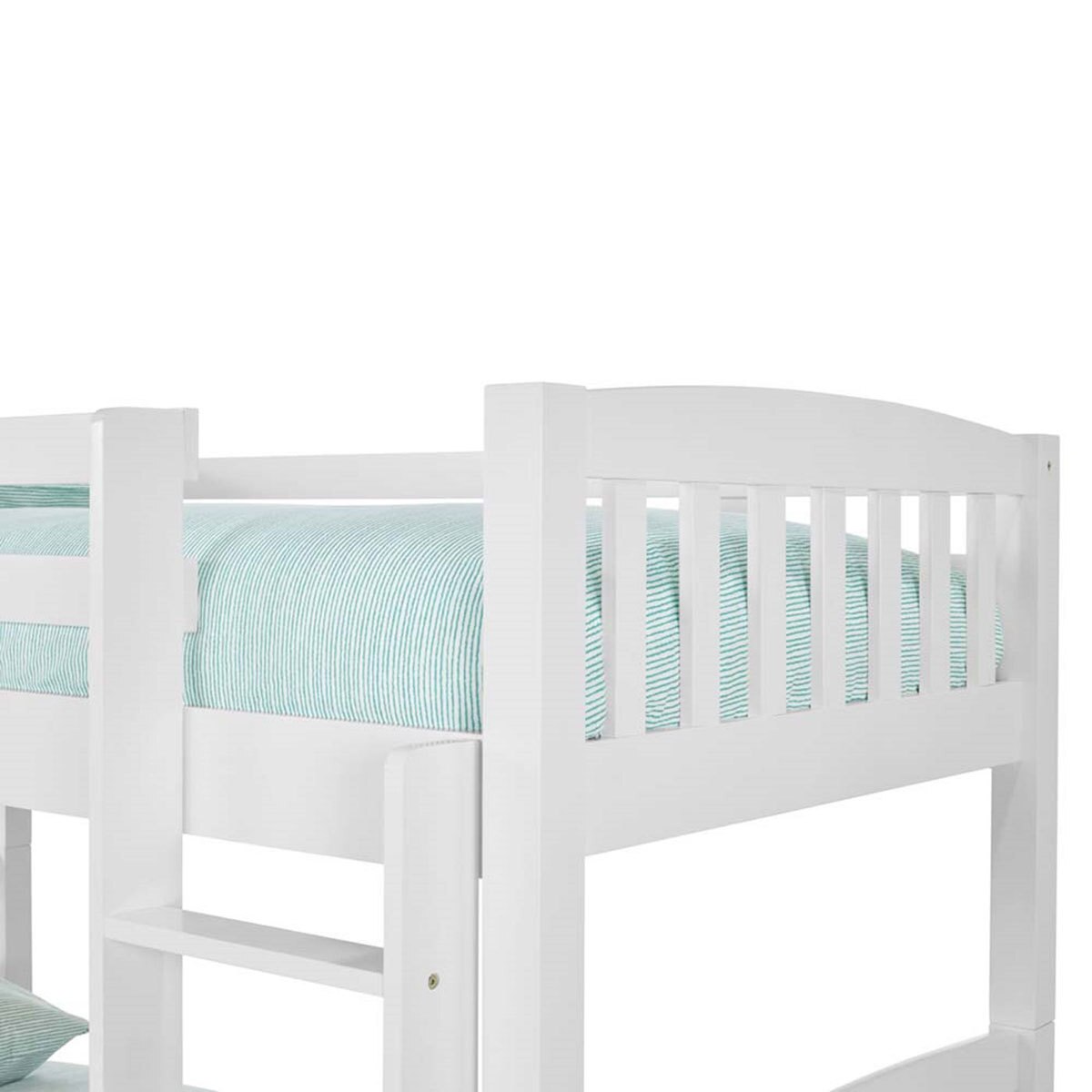 Metro Wooden Bunk Bed in Opal White Costco UK