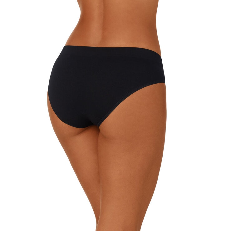 DKNY Seamless Brief Black Pack, Extra Large