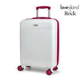 ROCK Love Island Medium Suitcase Pink