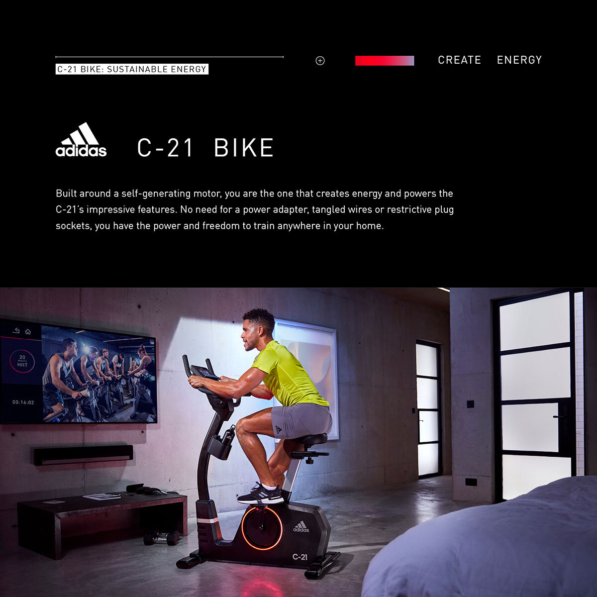 Image for Adidas C21 Spin Bike