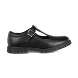 TeⓇm Emily Leather Buckle T-Bar Girl's School Shoes