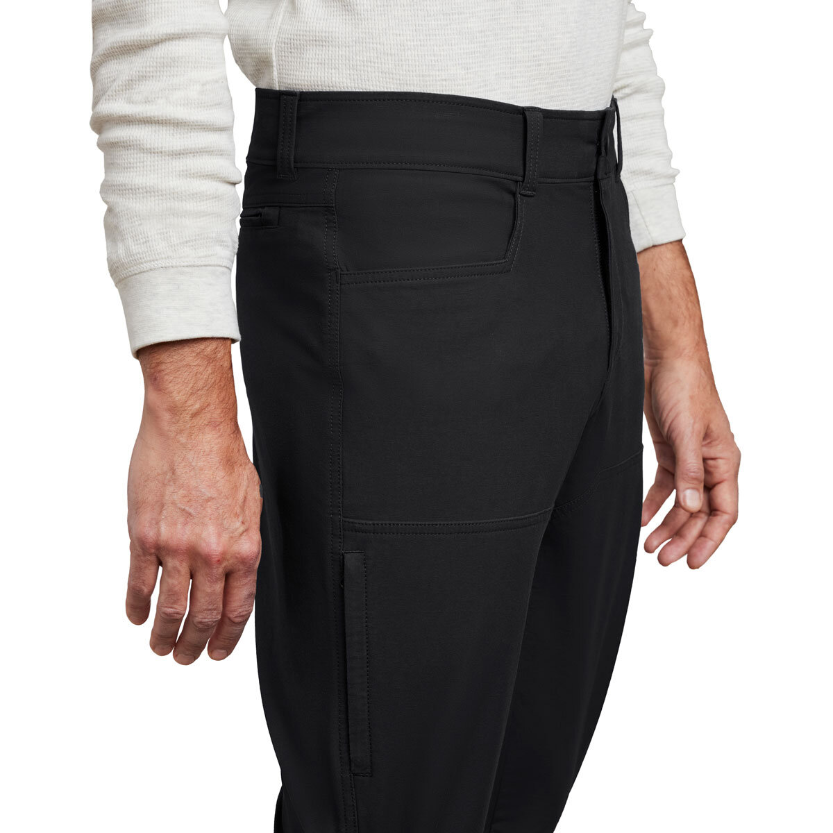 Kirkland Signature Men's Stretch Tech Pant in Black